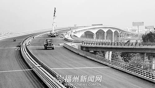 闽侯县交通局:新南港大桥争取在本月内通车