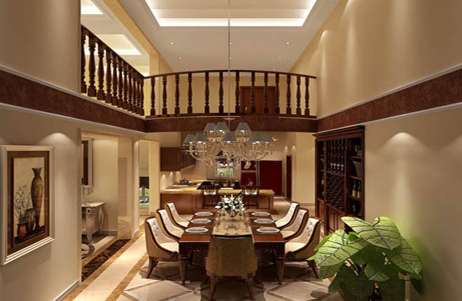 香江别墅420平米别墅装修设计图片