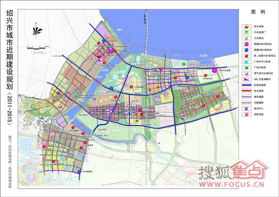 绍兴市未来5年规划公示 滨海镜湖为建设重点图片 56200 550x389