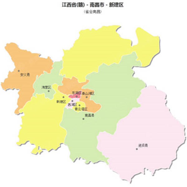 自2002年南昌市郊区更名为青山湖区后,南昌市行政区划已多年未有大