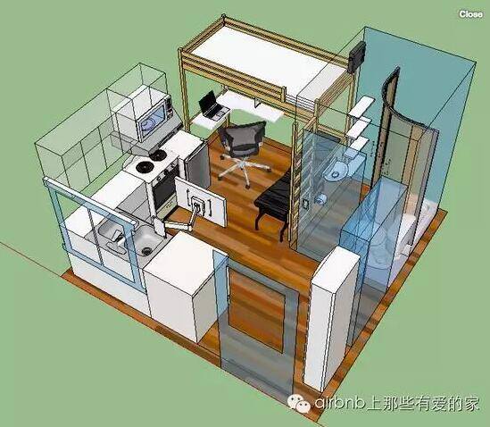 极小户型让你吃惊?人均居住面积只需2.363平