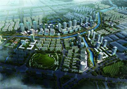 济南市滨河新区城市发展战略及重点地区概念性