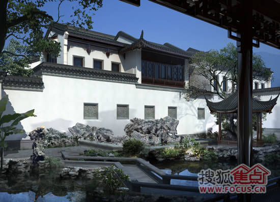 绿城桃花源:2亿别墅誓造中国天价中式别墅西苑御景三门最好图片