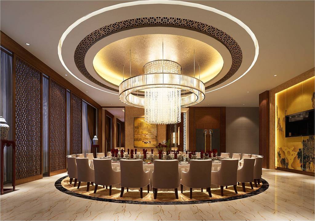 国泰安宁五星级酒店中餐包间